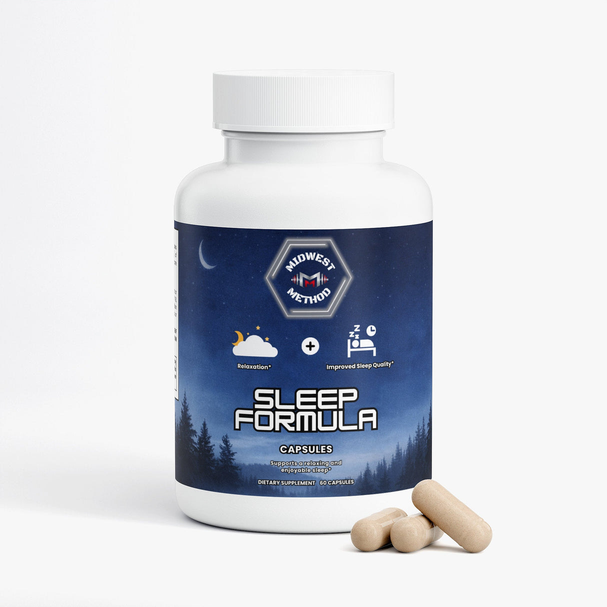 Midwest Method Sleep Formula, 60 Capsules