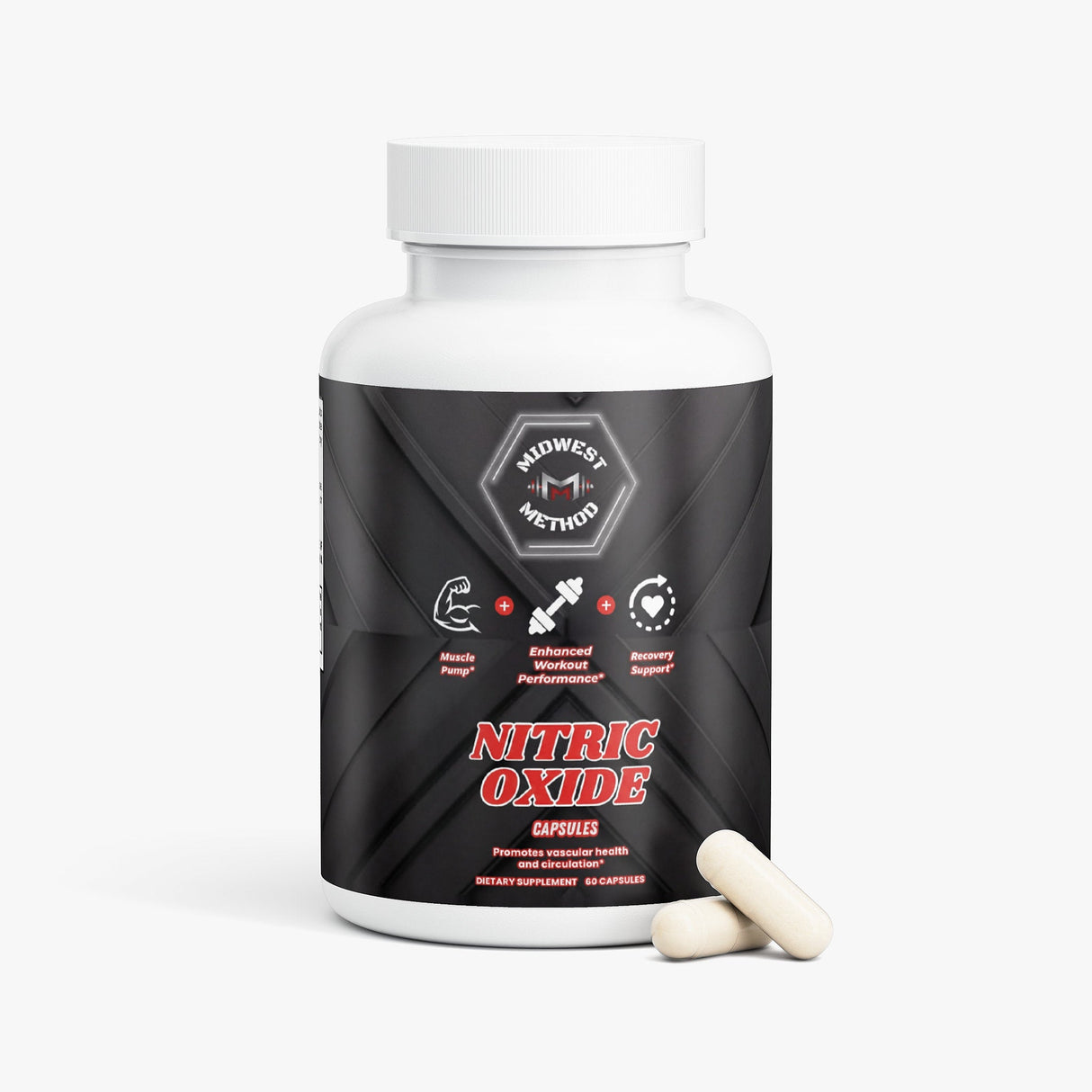 Midwest Method Nitric Oxide, 60 Capsules