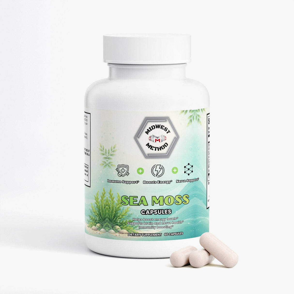 Midwest Method Sea Moss, 60 Capsules
