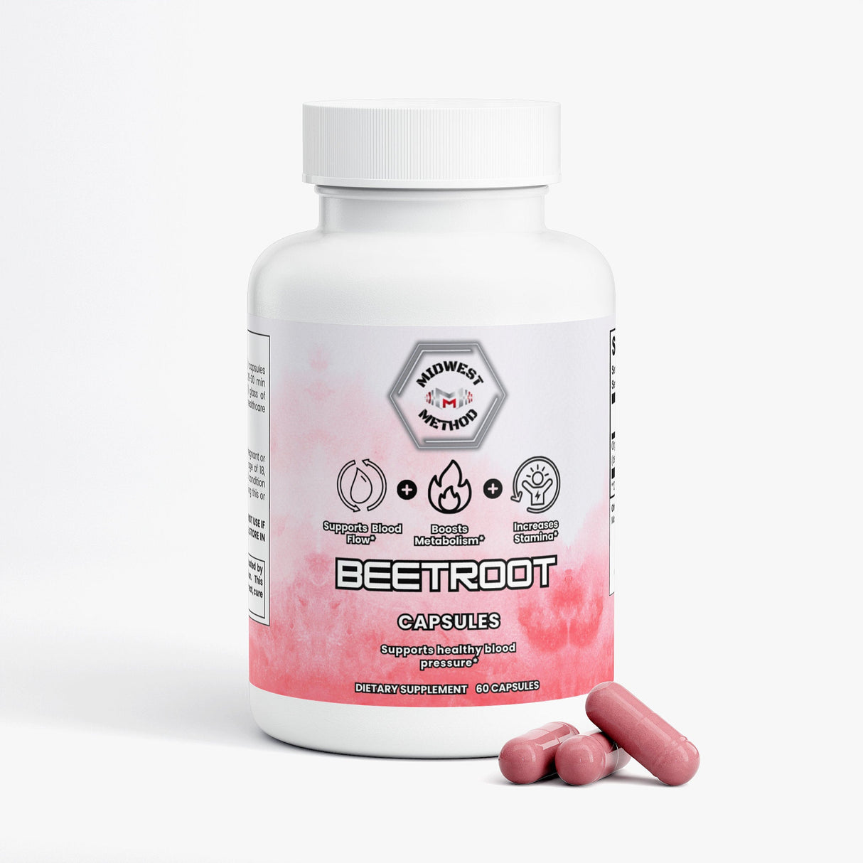 Midwest Method Beetroot, 60 Capsules