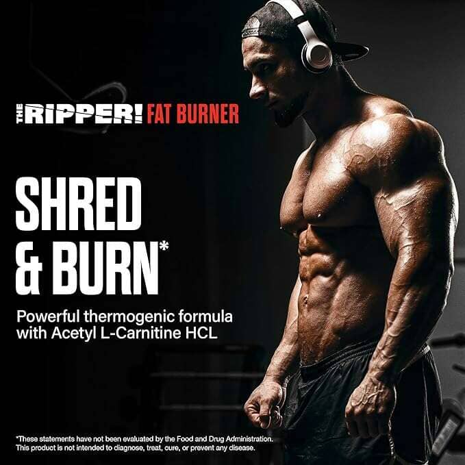 JNX Sports The Ripper! Fat Burner, 30 Servings Pre-Workout JNX Sports