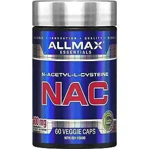 Allmax NAC (Immune Support), 60 Veggie Caps Vitamins | Herbs Allmax Nutrition