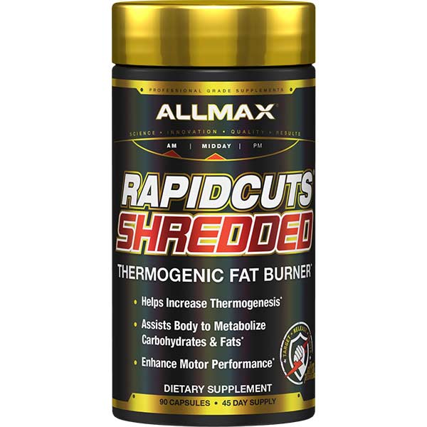 Allmax Rapidcuts Shredded, 90 Capsules (Deal of The Day $9.95)