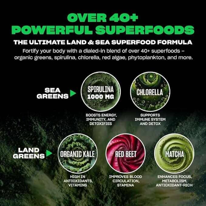 Mutant Big Greens, 30 Servings Vitamins | Herbs Mutant