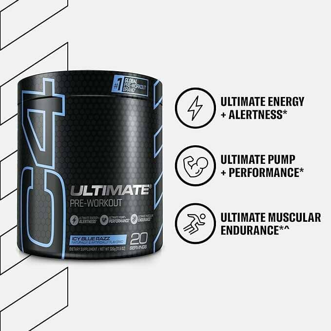 Cellucor C4 Ultimate Pre-Workout, 20 Servings CLEARANCE Cellucor