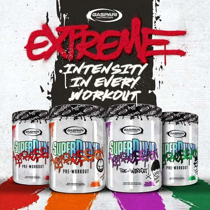 Gaspari Nutrition SuperPump Aggression, 40 Servings