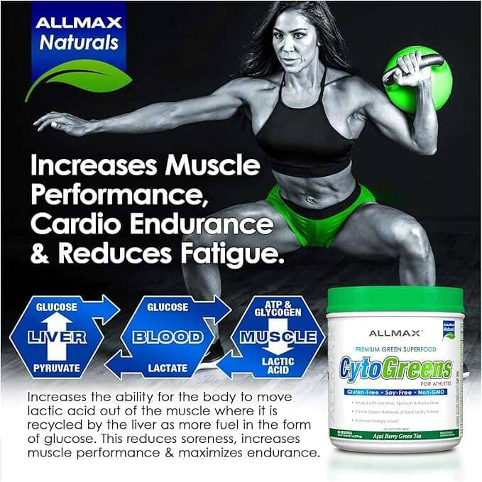 Allmax CytoGreens, 30 Servings Vitamins | Herbs Allmax Nutrition