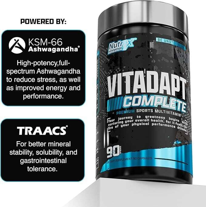 Nutrex Vitadapt Complete, 90 caps Vitamins | Herbs Nutrex Research