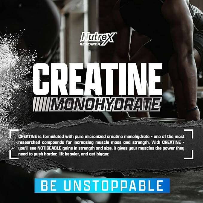Nutrex Creatine Monohydrate, 2 x 60 Servings Combo Deals - BOGO Nutrex Research