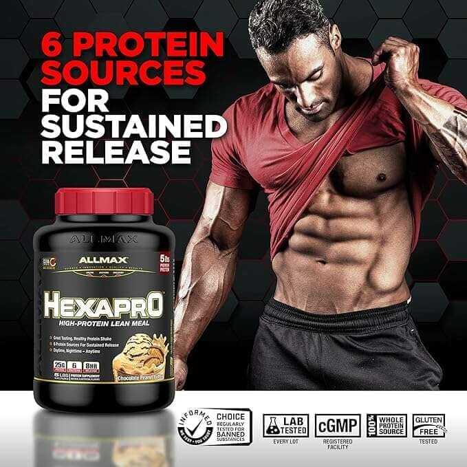 Allmax Hexapro High Protein Lean Meal 5lbs Protein Allmax Nutrition