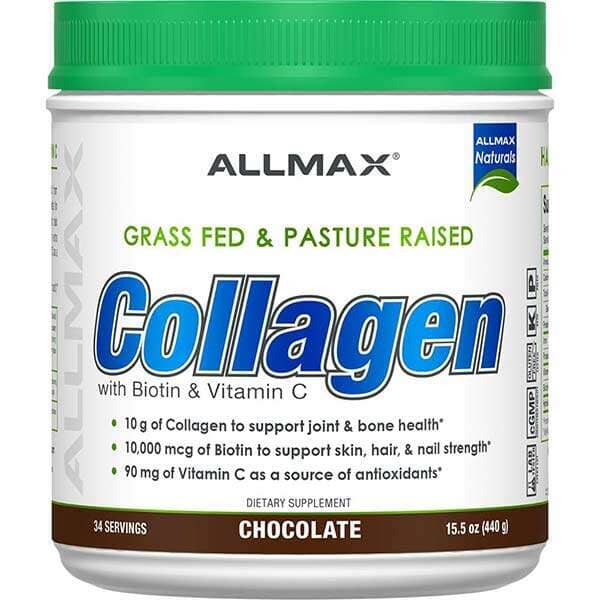 Allmax Collagen + Biotin, 440g Vitamins | Herbs Allmax Nutrition