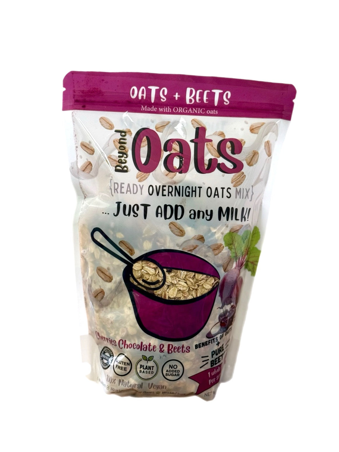 Beyond Oats - OATS + CHERRY CHOCOLATE & BEETS