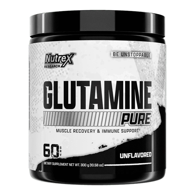 Nutrex Creatine Monohydrate + Glutamine Pure, 60 Servings Each Combo Deals - BOGO Nutrex Research