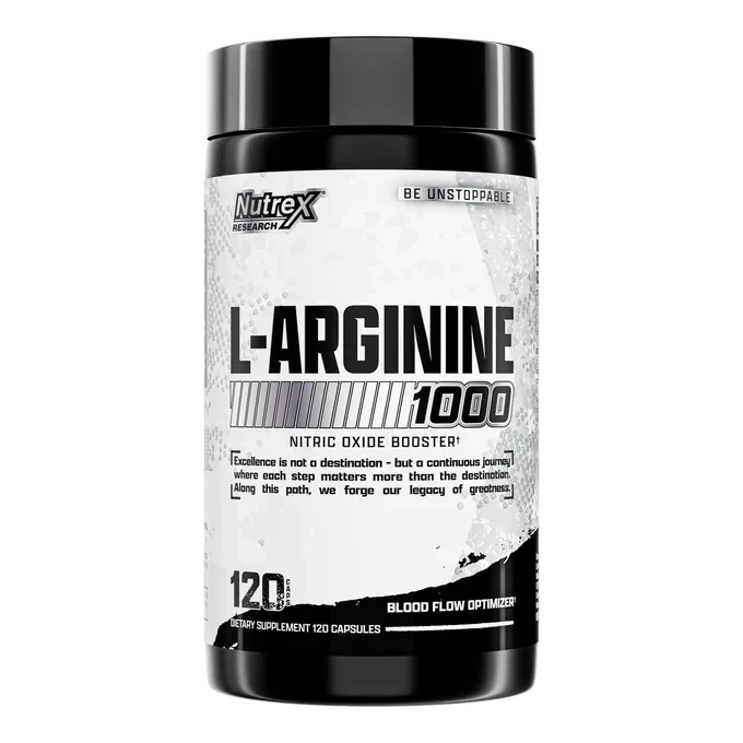 Nutrex L-Arginine 1000, 120 Caps Testosterone Boosters Nutrex Research