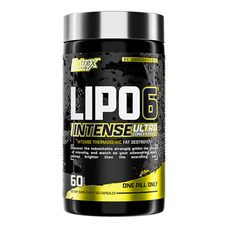Nutrex LIPO-6 Intense Ultra Concentrate, 60 Caps