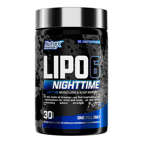 Nutrex LIPO-6 NightTime, 30 Caps
