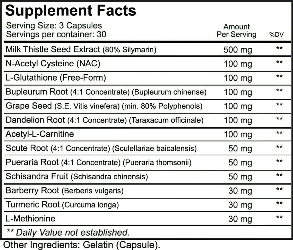 NutraKey Liver Optima Antioxidant Formula, 90 Capsules Vitamins | Herbs NutraKey Health