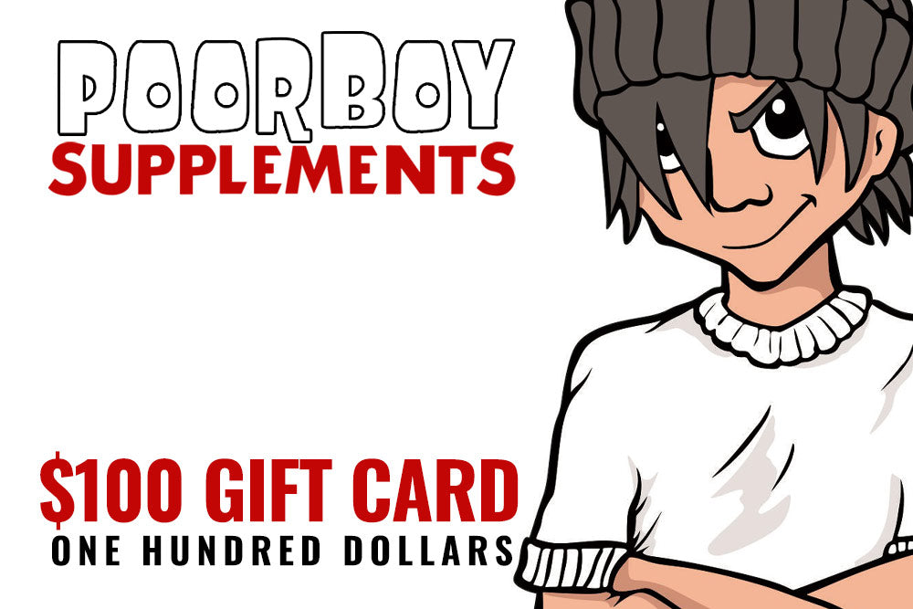 Poorboy Supplements Digital Gift Cards