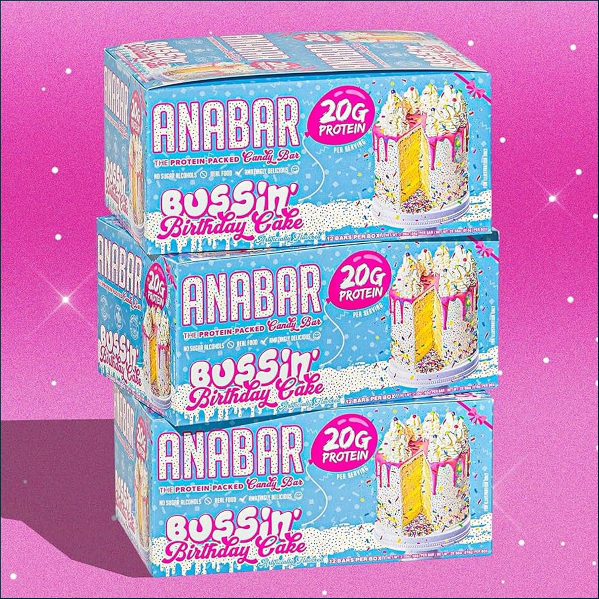 Anabar Protein Bar - 3 Boxes of 12 CLEARANCE Anabar