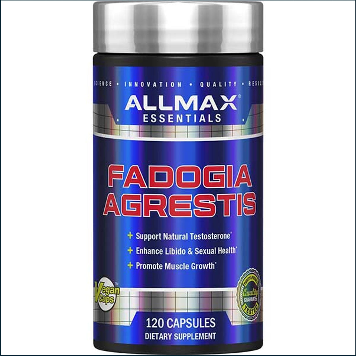 Allmax Fadogia Agrestis 325mg, 120 Capsules Testosterone Boosters Allmax Nutrition