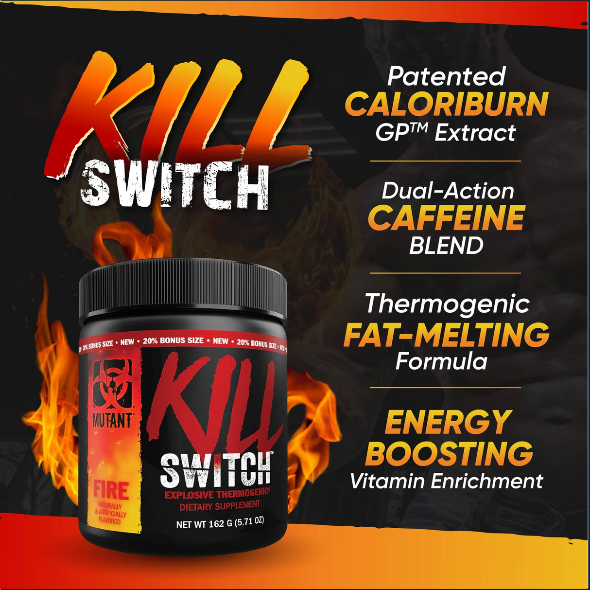 Mutant Kill Switch, 36 Servings (Bonus Size)