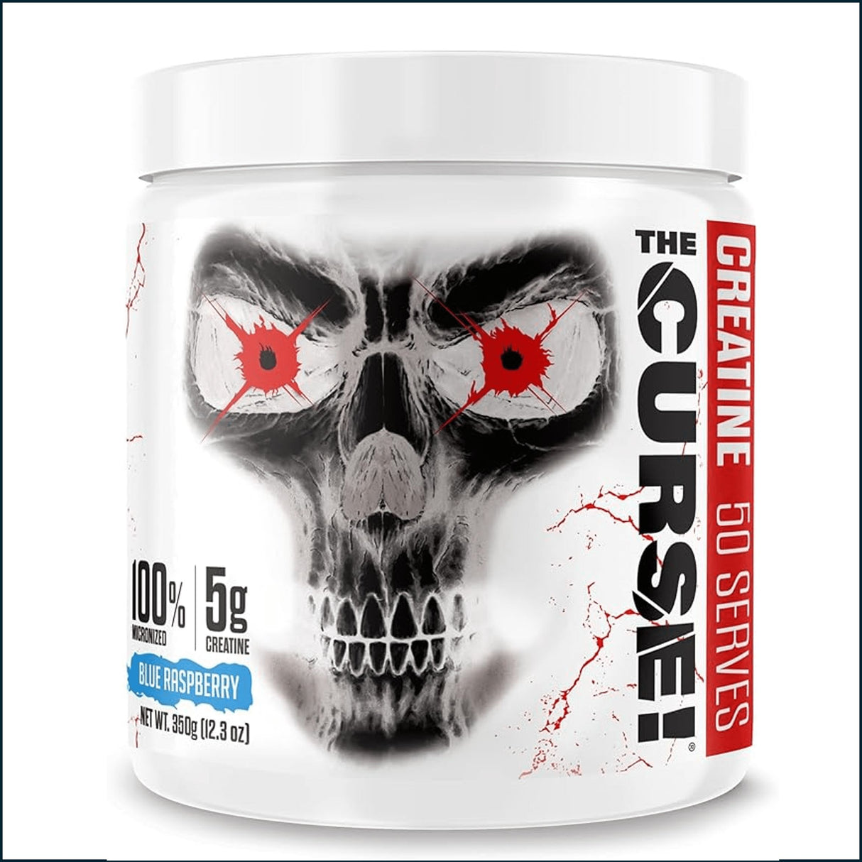 JNX Sports The Curse! Creatine (Flavored), 50 Servings Creatine | Kre-Alkalyn JNX Sports