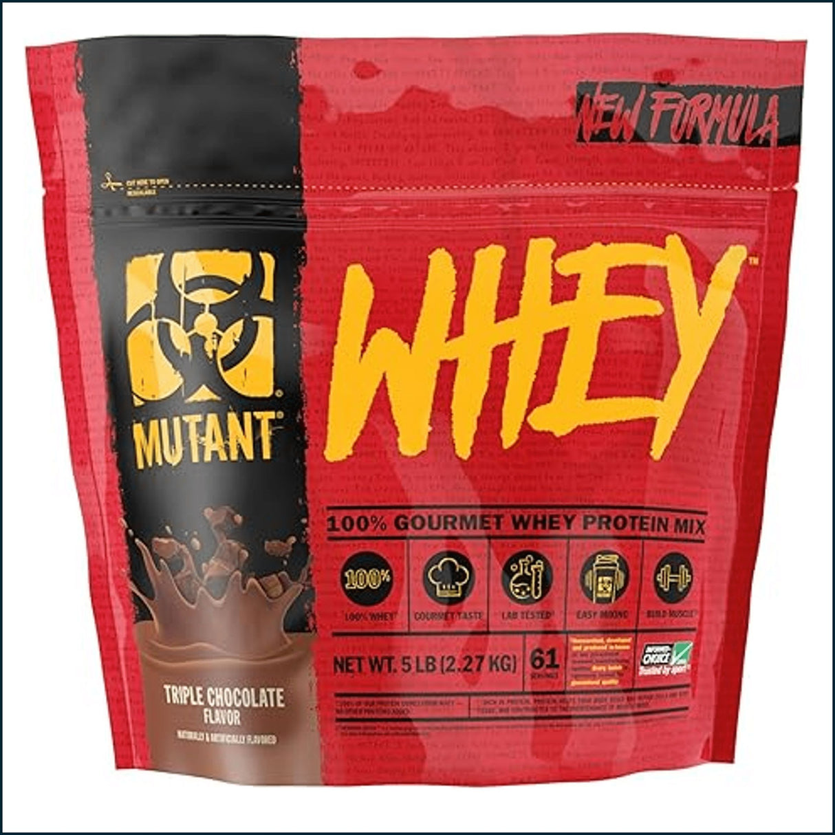 Mutant Whey Protein, 5lbs Protein Mutant
