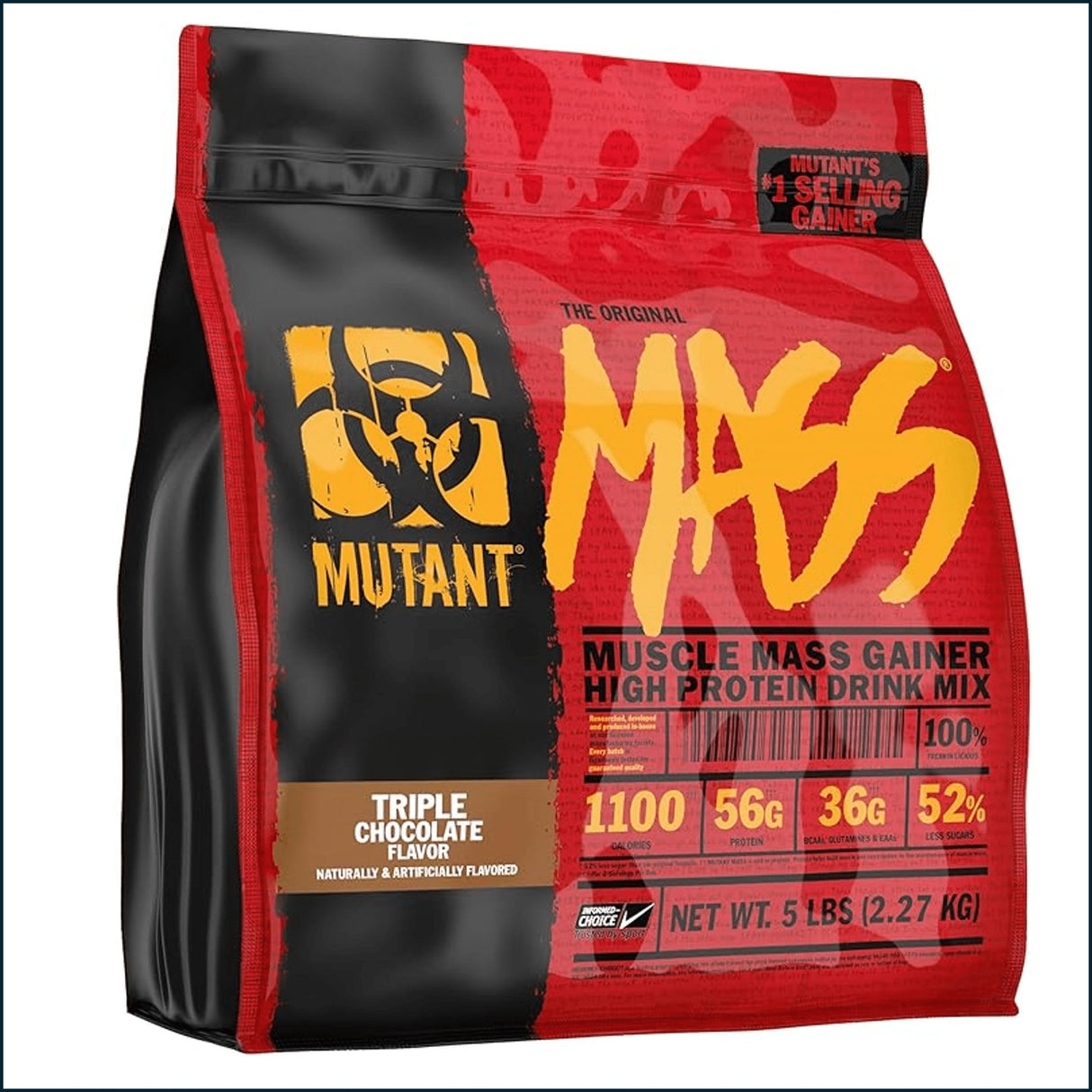 Mutant Mass Gainer, 5lbs Weight Gainer Mutant