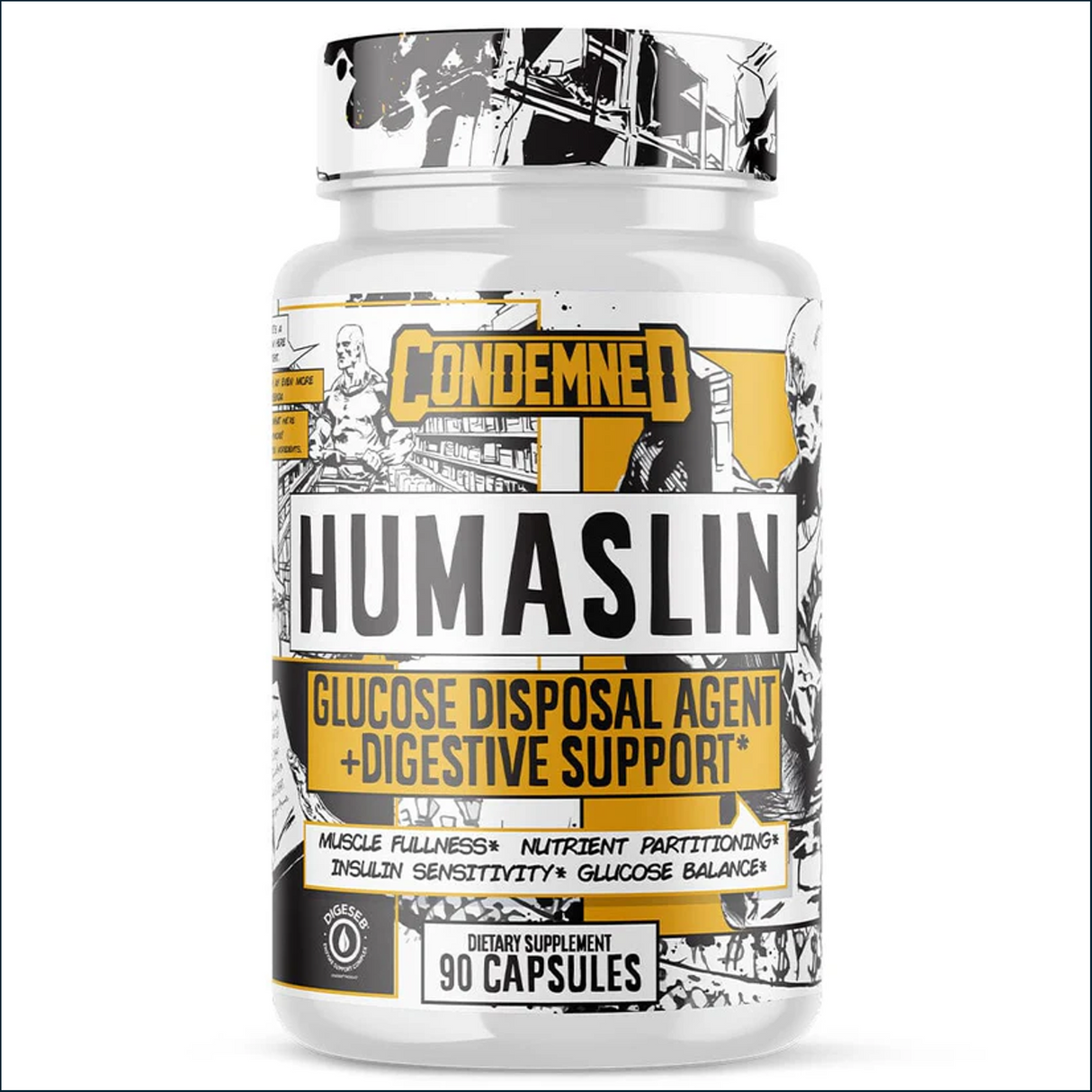 Condemned Labz Humaslin, 90 Capsules - 30 Servings