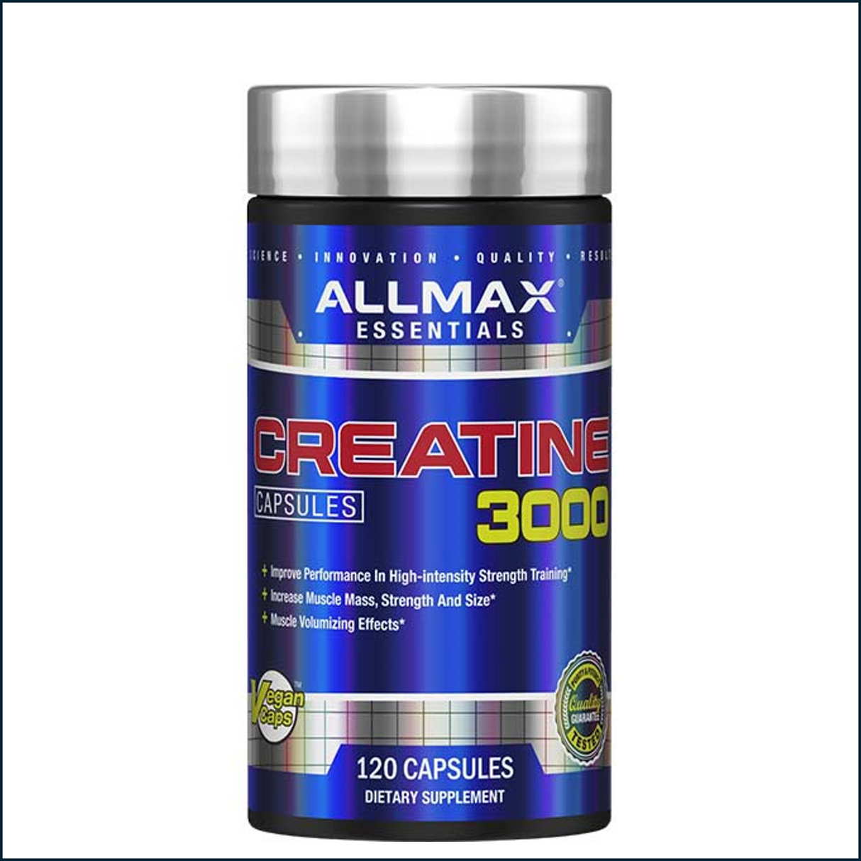 Allmax Creatine 3000, 120 Capsules