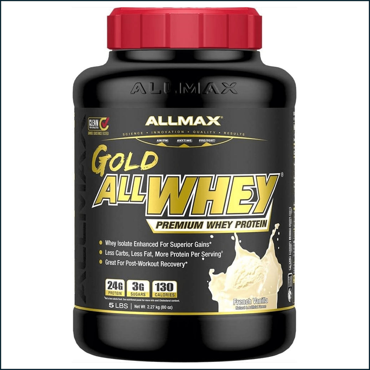 Allmax AllWhey Gold Whey Premium Protein, 5lbs Protein Allmax Nutrition
