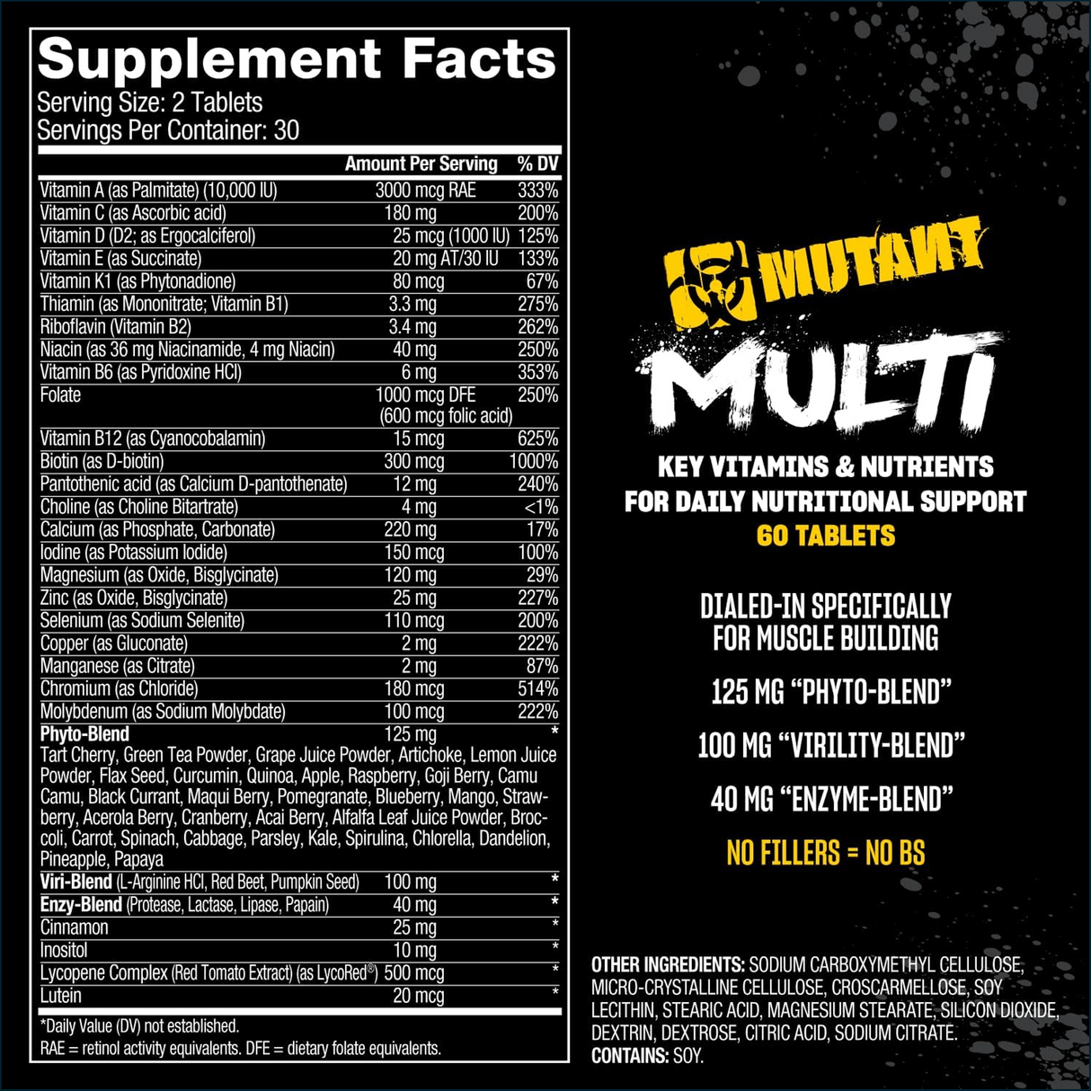 Mutant Multi, 2 x 60 Caplets