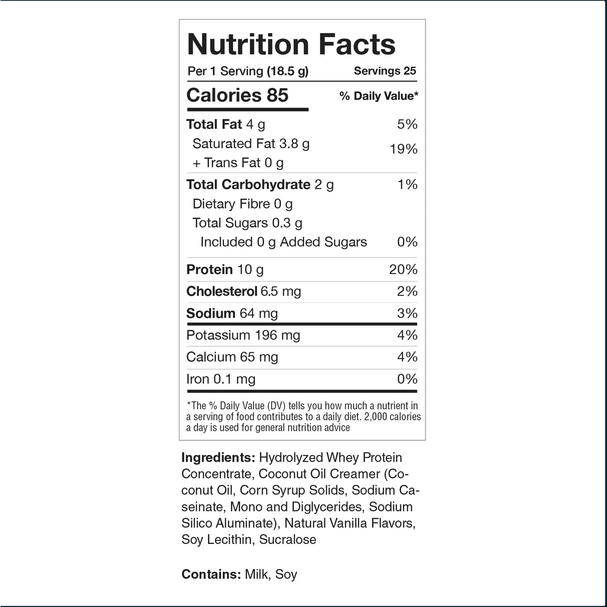 Magnum ARA Protein Coffee Creamer, 25 Servings CLEARANCE Magnum Nutraceuticals