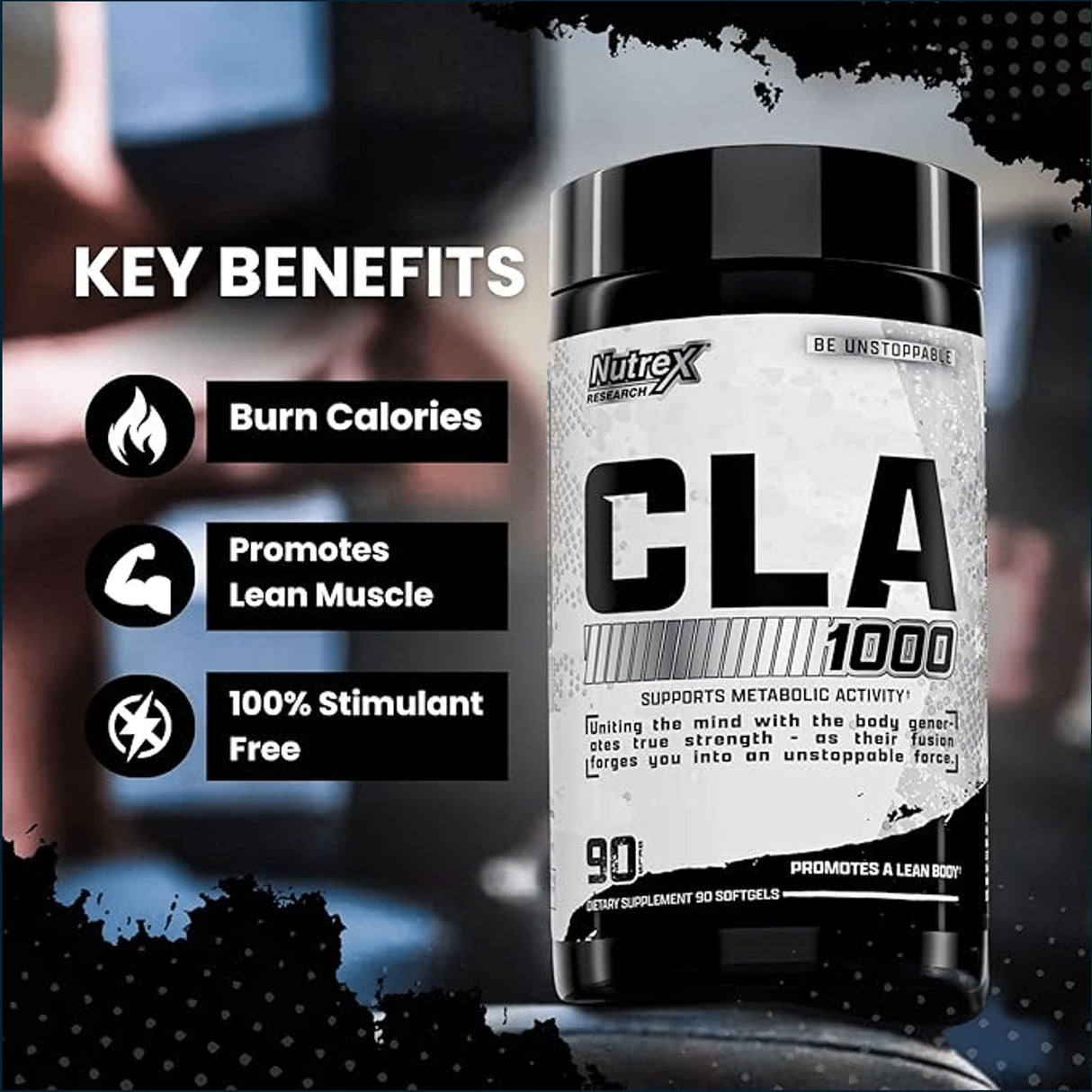 Nutrex CLA 1000, 90 SoftGels Weight Loss Nutrex Research