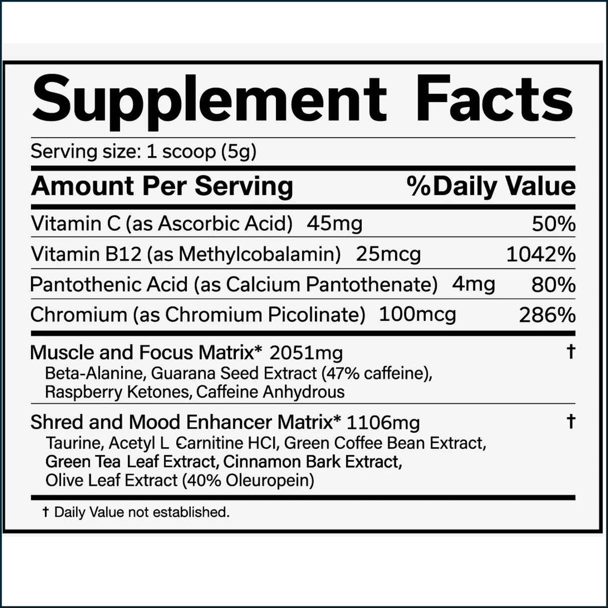 JNX Sports The Ripper! Fat Burner Pre-Workout, 30 Servings