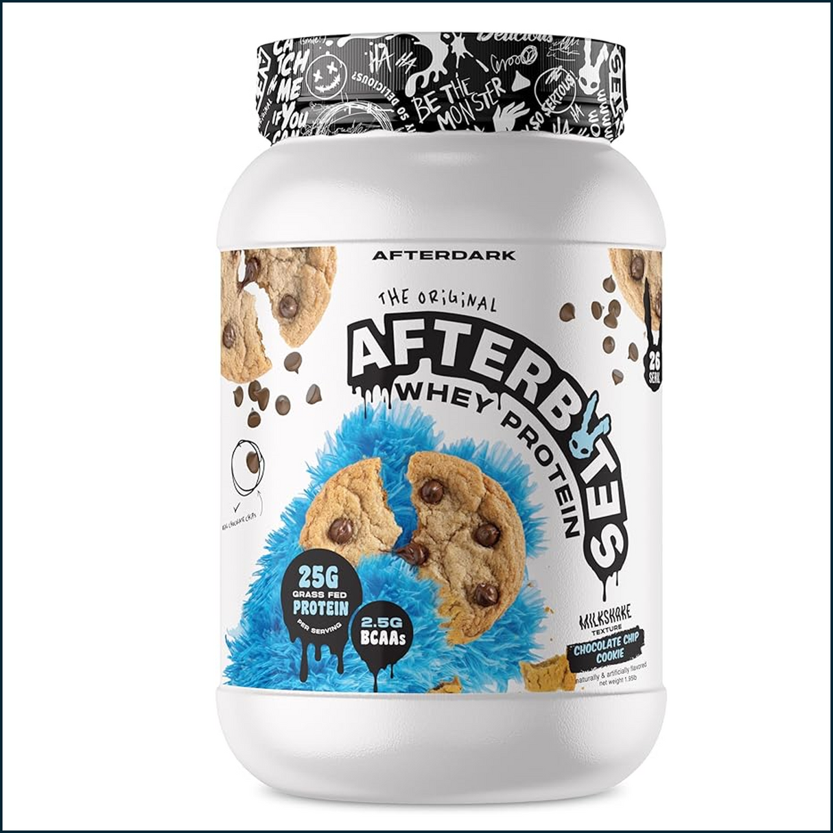 AfterDark Supps AfterBites Whey Protein, 26 Servings
