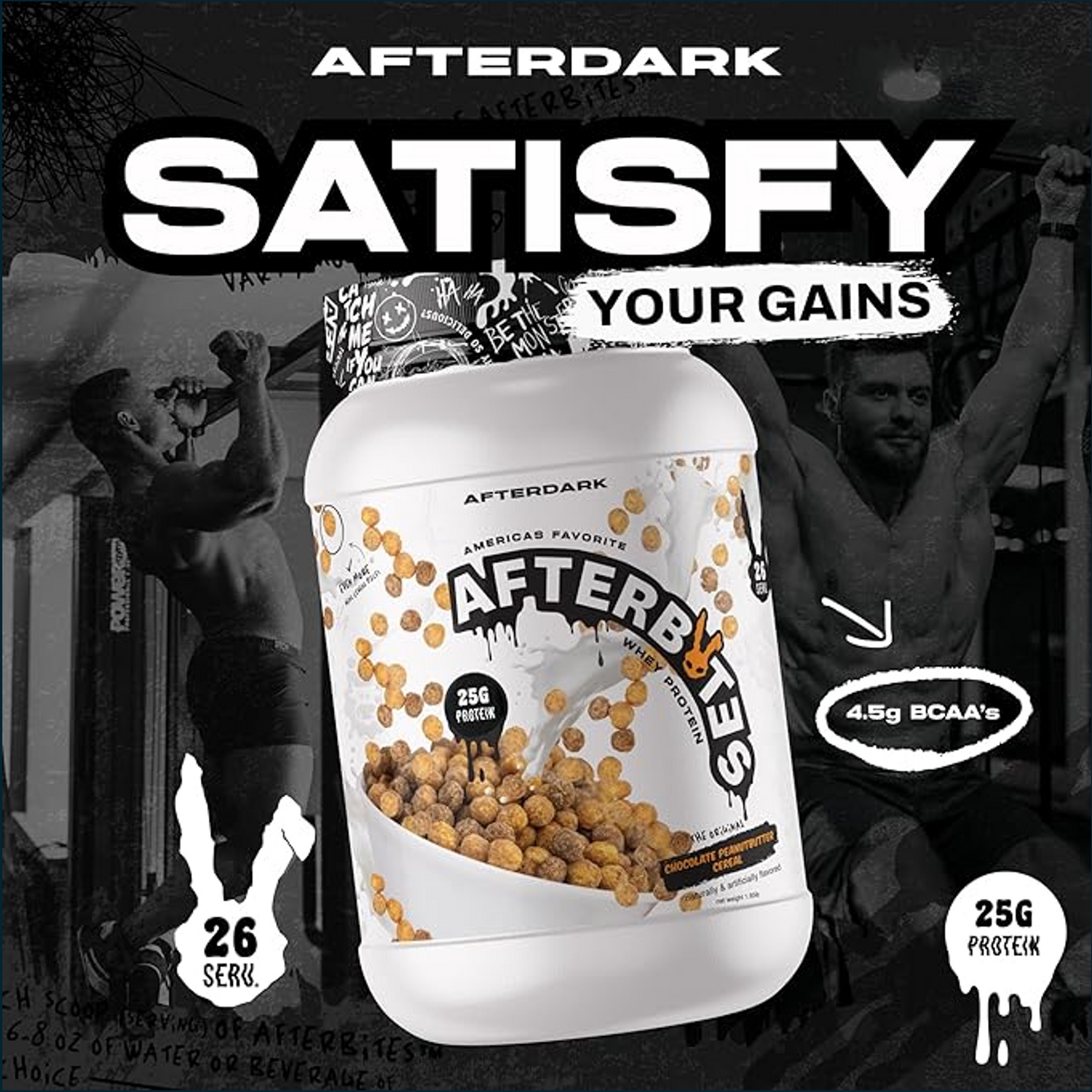 AfterDark Supps AfterBites Whey Protein, 26 Servings