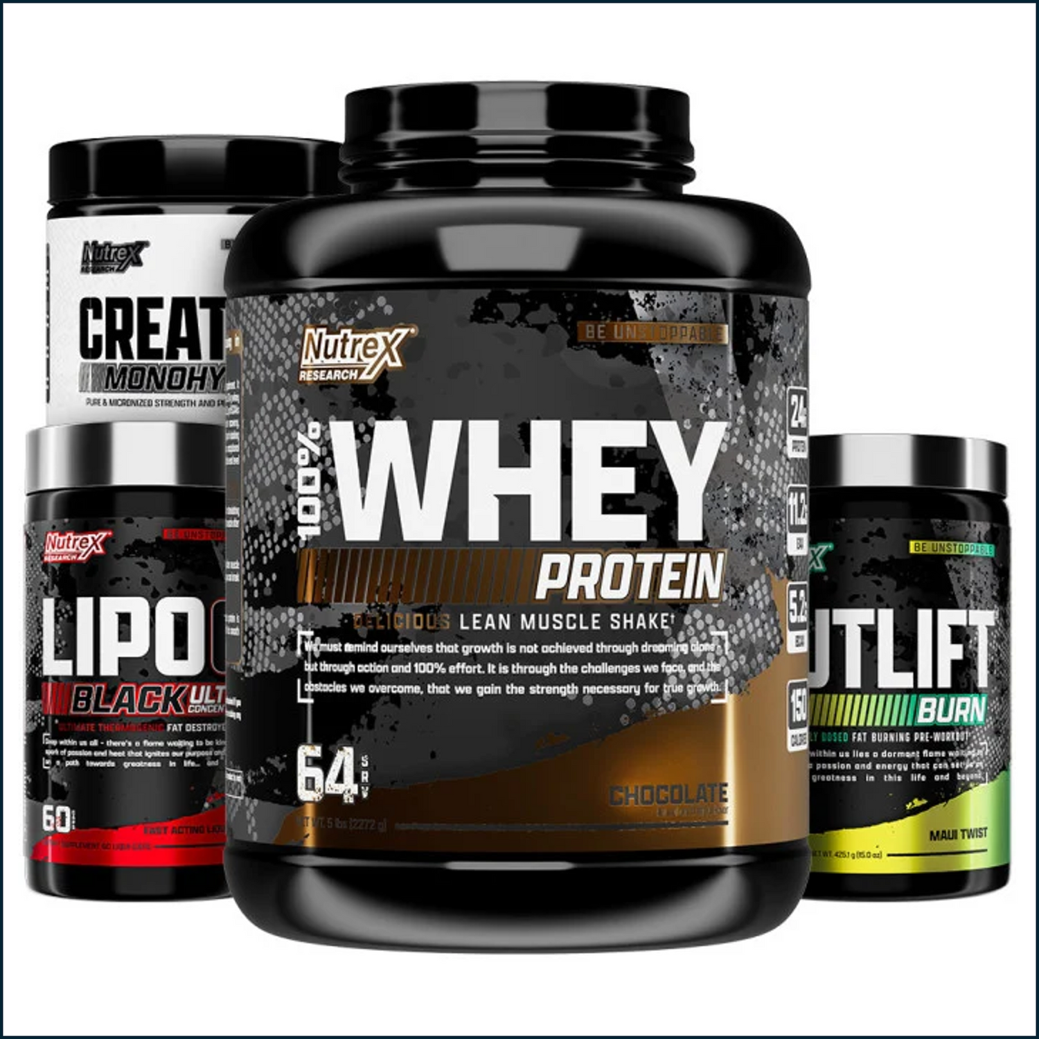 Nutrex Lean Muscle Shredded Stack