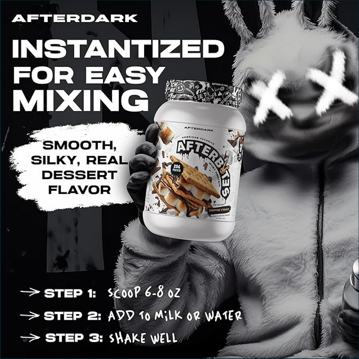 AfterDark Supps AfterBites Whey Protein, 26 Servings