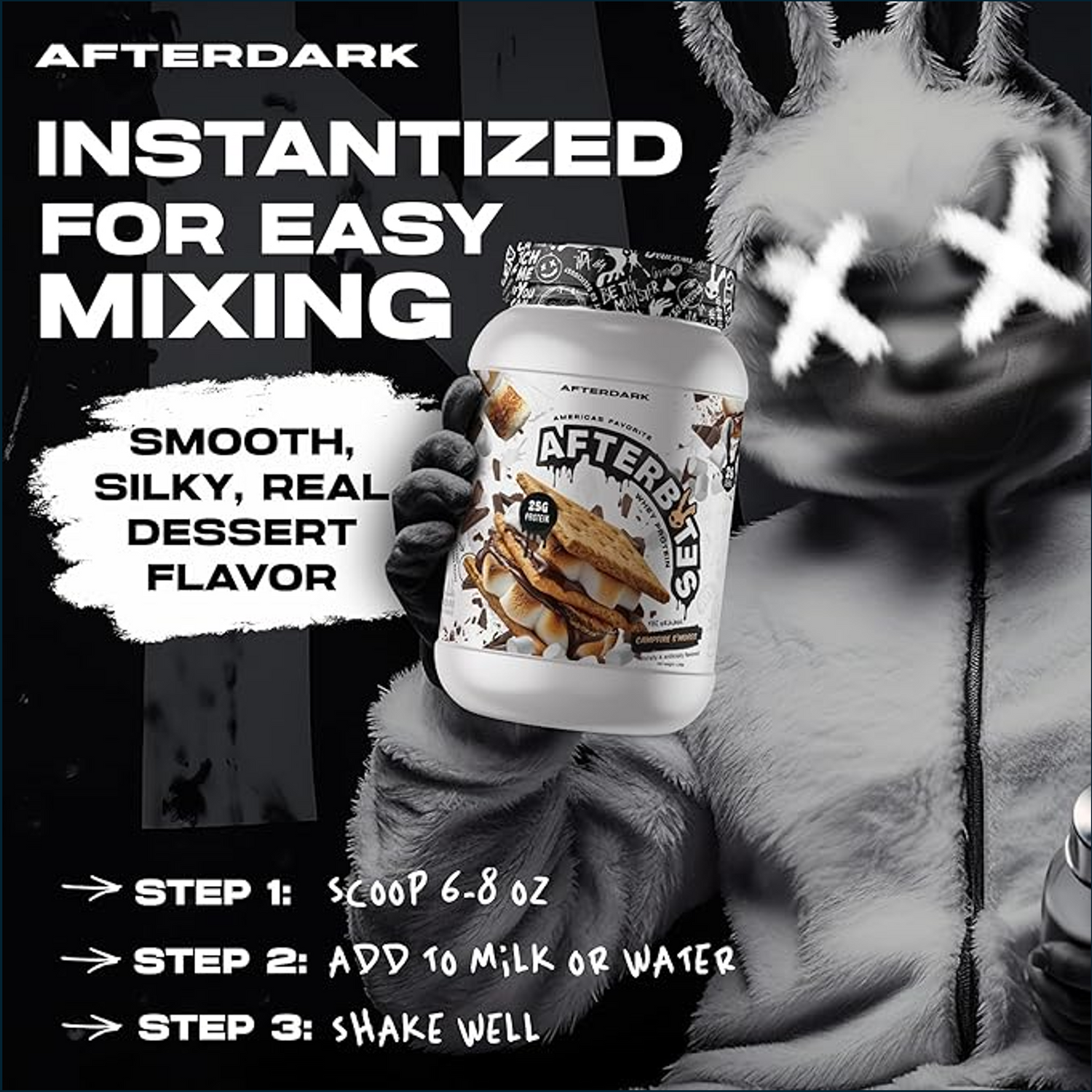 AfterDark Supps AfterBites Whey Protein, 26 Servings