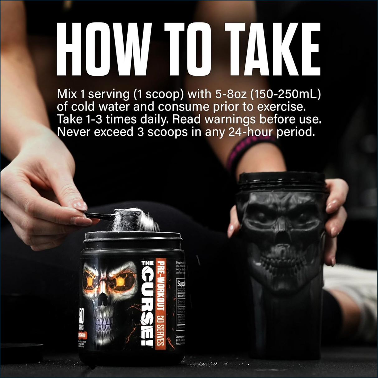 JNX Sports The Curse! Pre-workout, 30 Servings