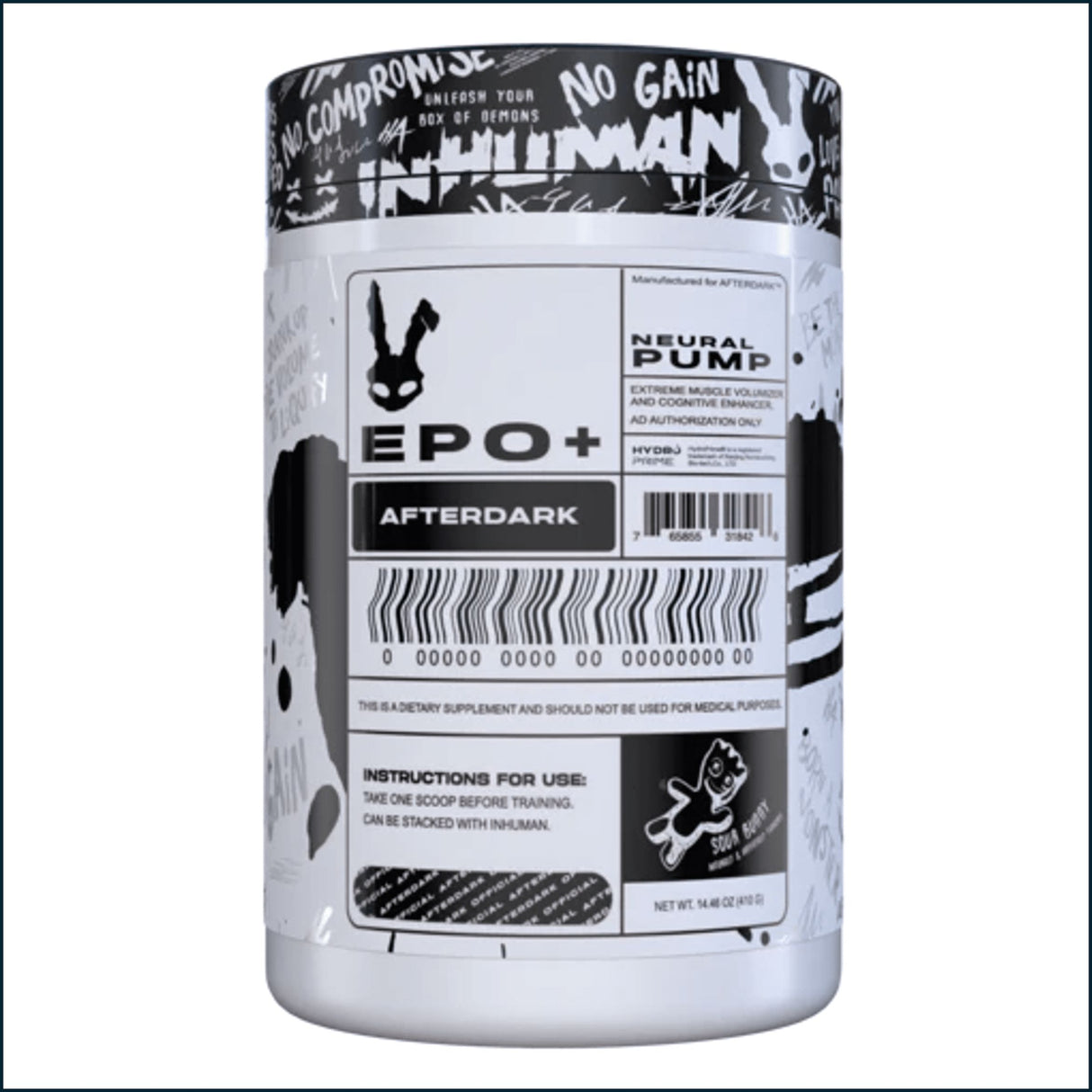 AfterDark Supps EPO+ Non-Stimulant Pre-Workout, 21 Servings Pre-Workout AfterDark Supplements