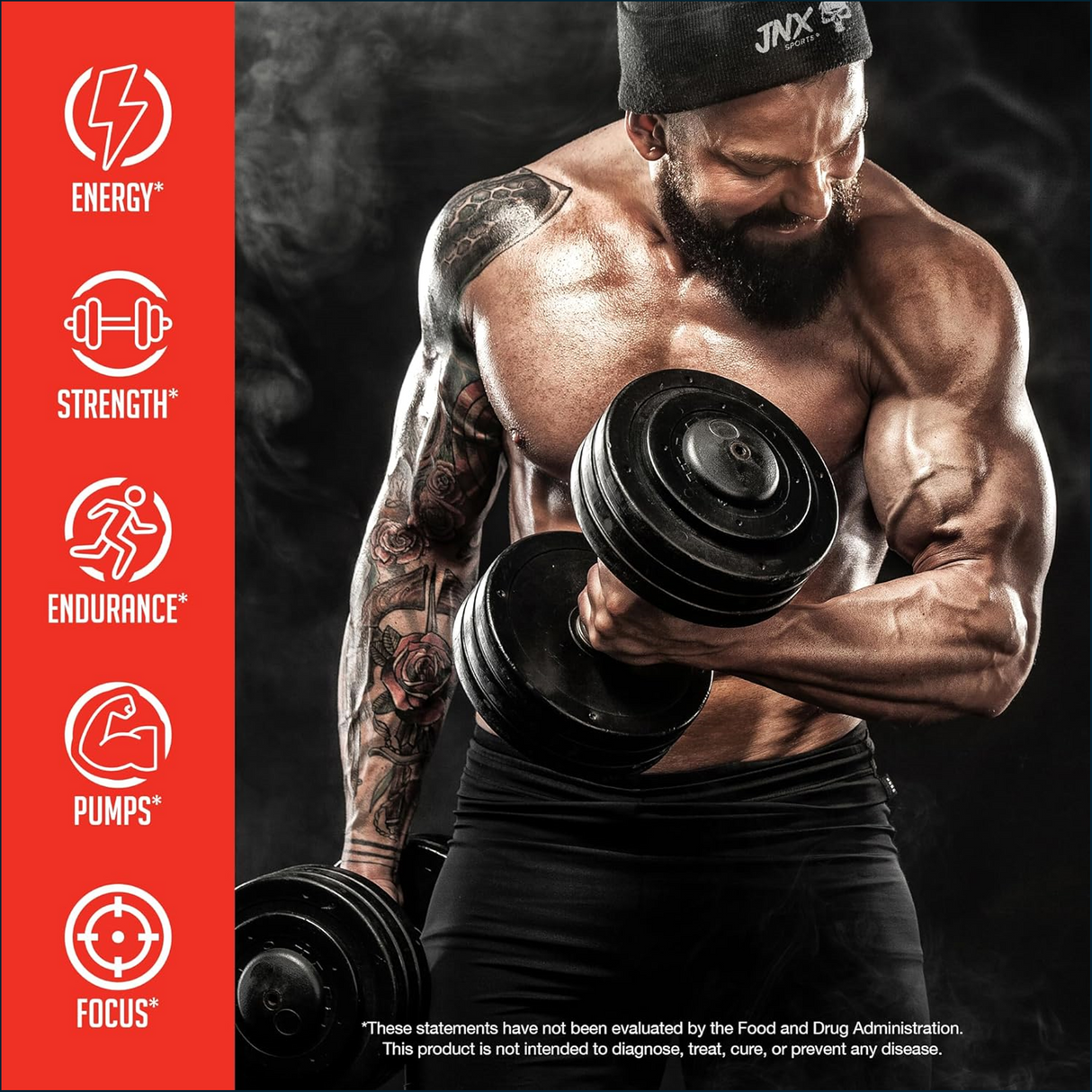 JNX Sports The Curse! Pre-workout, 30 Servings