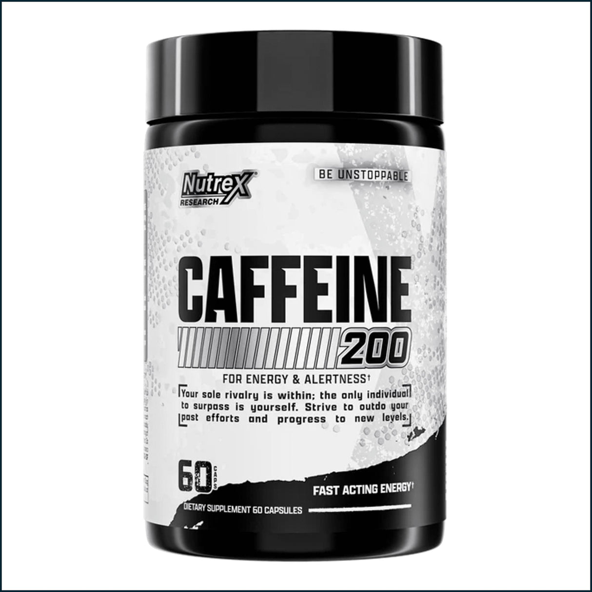 Nutrex Caffeine 200mg, 60 Caps Pre-Workout Nutrex Research