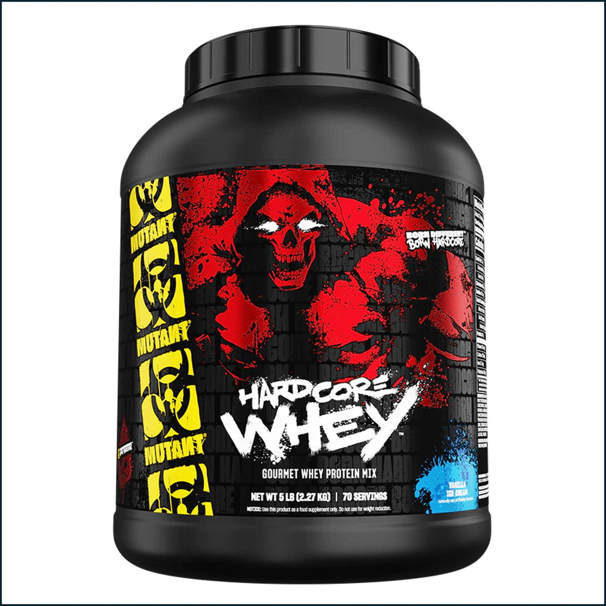 Mutant Hardcore Whey, 5lbs Protein Mutant