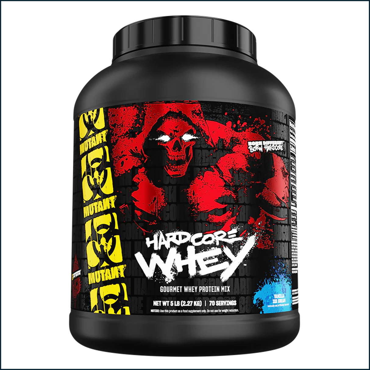 Mutant Hardcore Whey, 5lbs