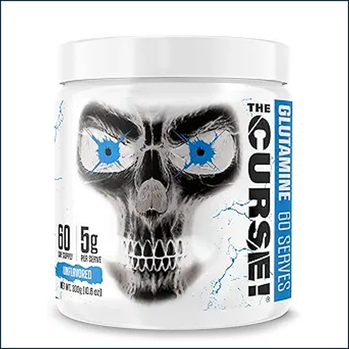 JNX Sports The Curse! Glutamine, 60 Servings