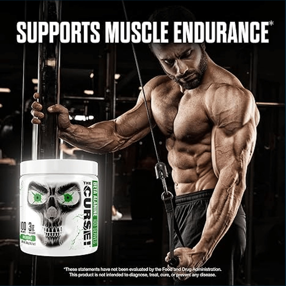 JNX Sports The Curse! Beta Alanine, 100 Servings Pre-Workout JNX Sports