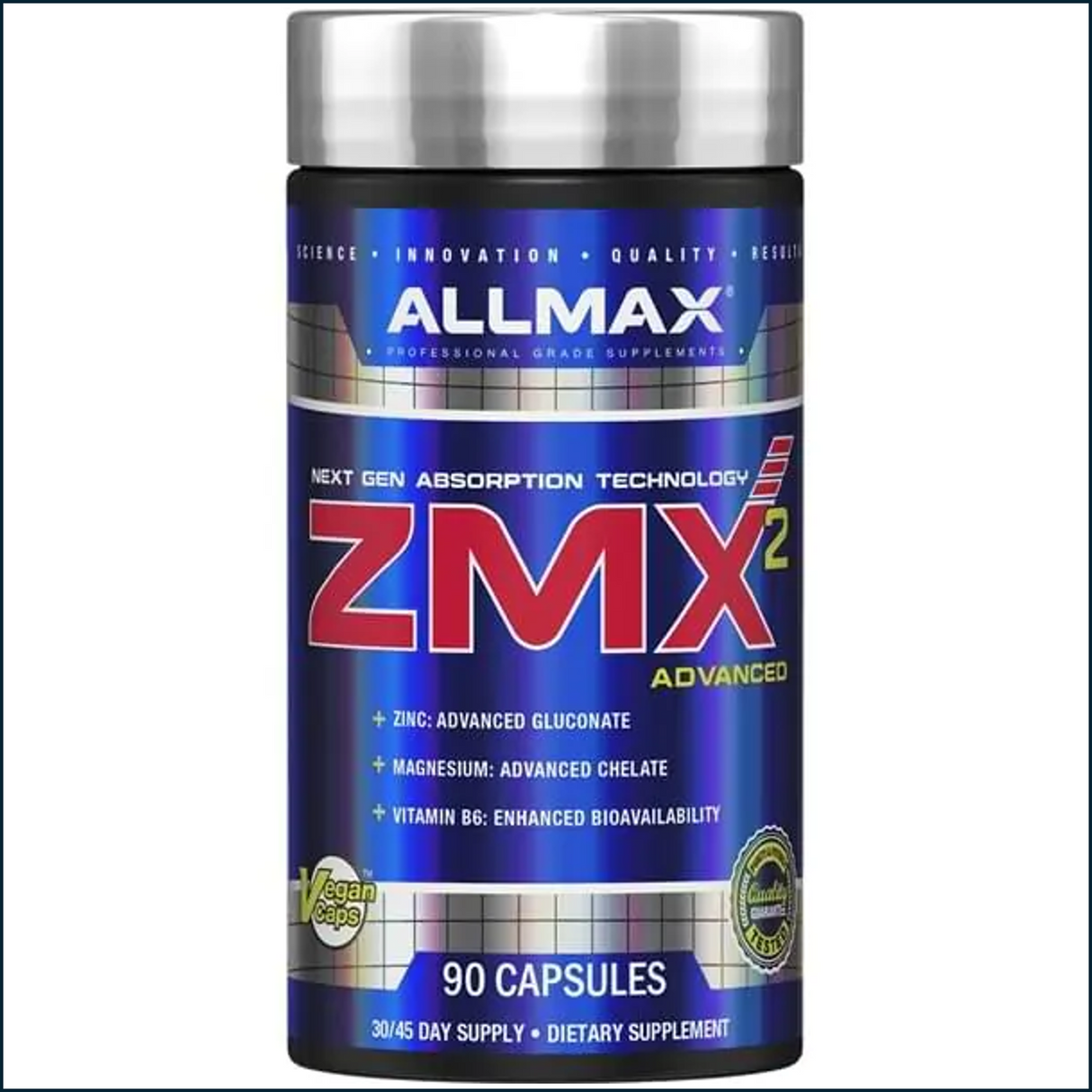 Allmax ZMX2 Advanced, 90 Capsules