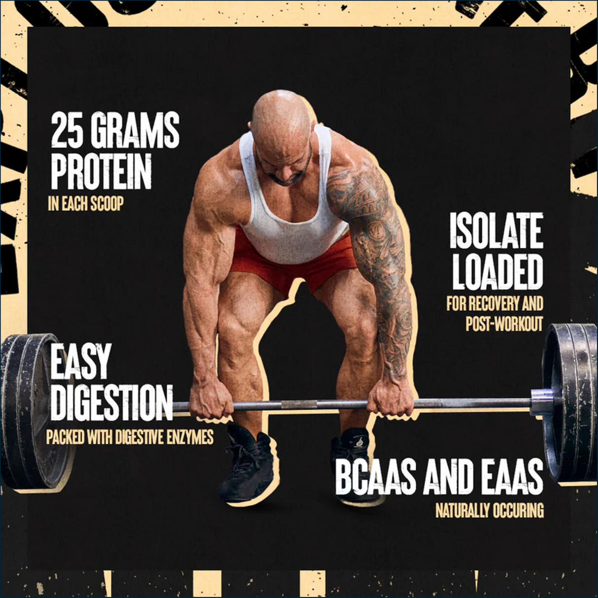 Animal Isolate Loaded Whey, 4lbs